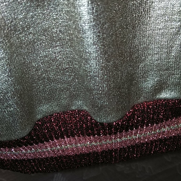 Gold Metallic 💙 Zara Bomber Jacket 💜 - Picture 7 of 10